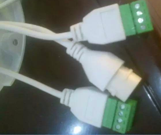 绿色端子接线方法
